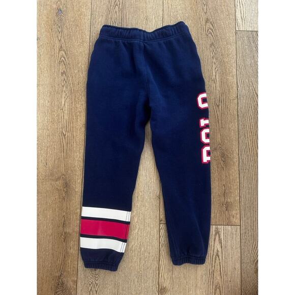 Ralph Lauren Kids Navy Logo Joggers Size 6/7 - Picture 3 of 4
